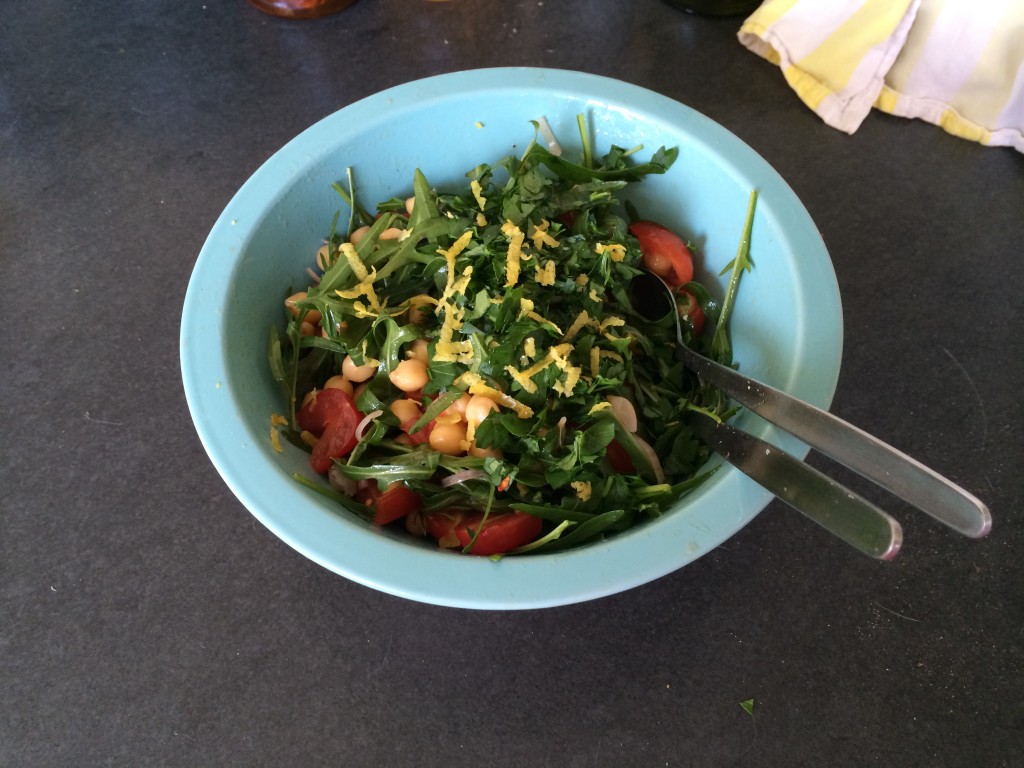 Kichererbsen_Rucola_Salat