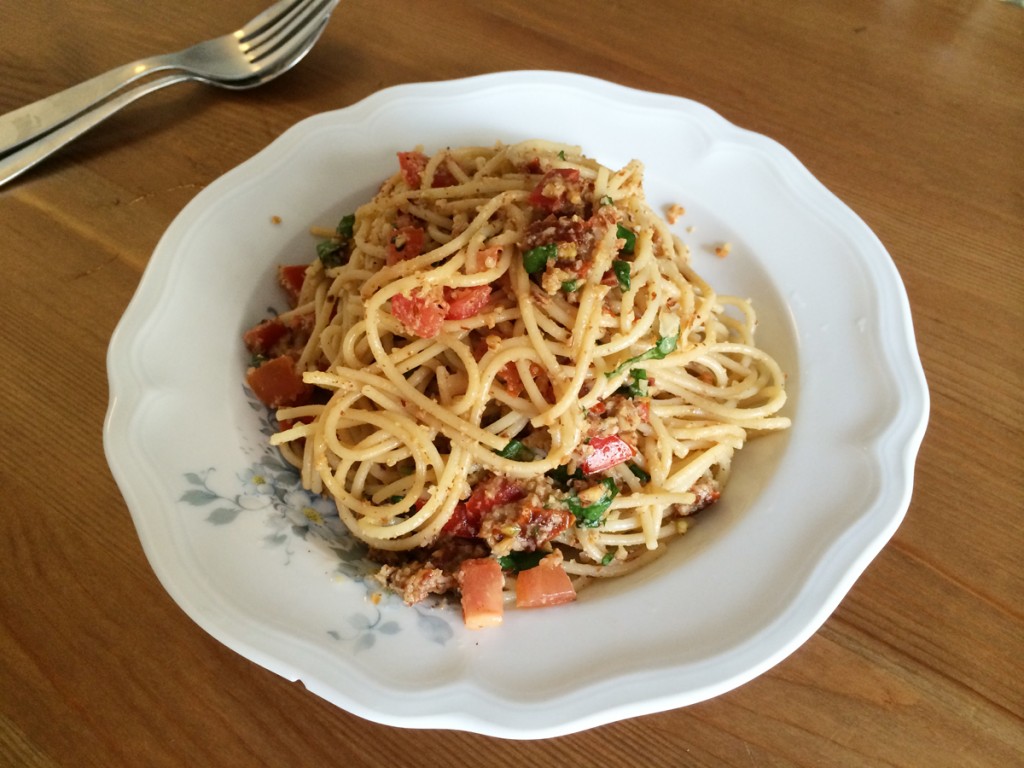 Spaghetti alla Trapanese
