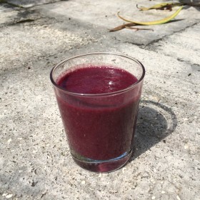 Aronia-Birnen-Smoothie