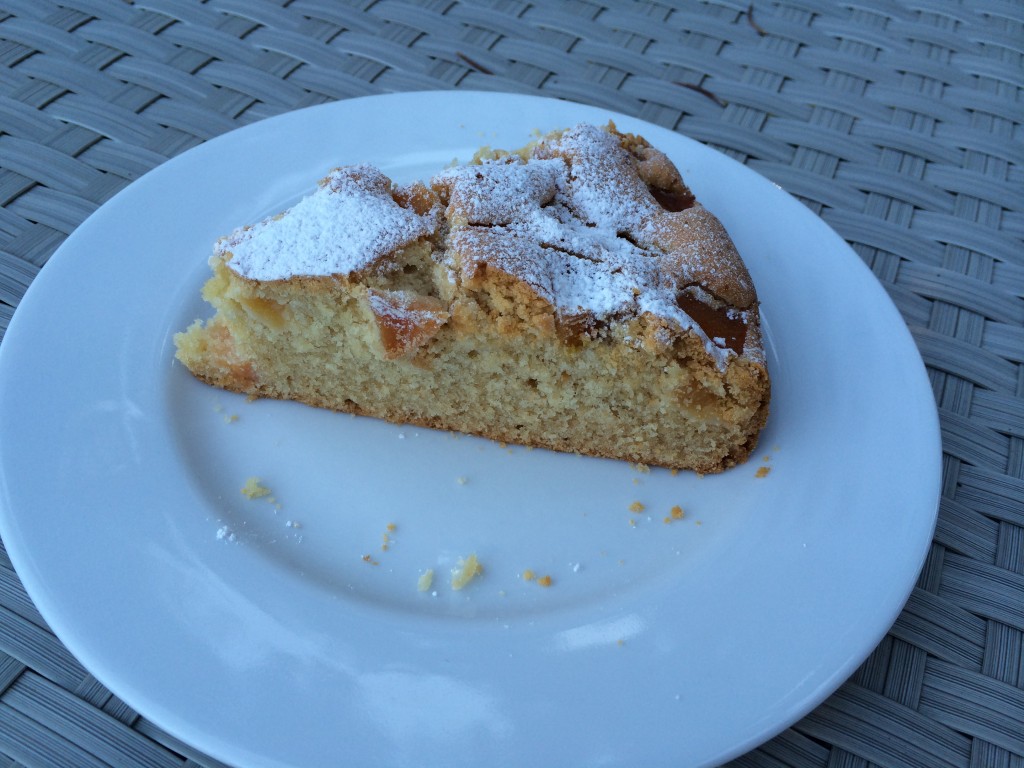 Sandkuchen mit Quitten