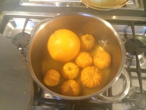 Orangen für Marmelade
