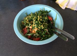 Kichererbsen Rucola Salat