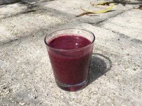 Aronia-Birnen-Smoothie